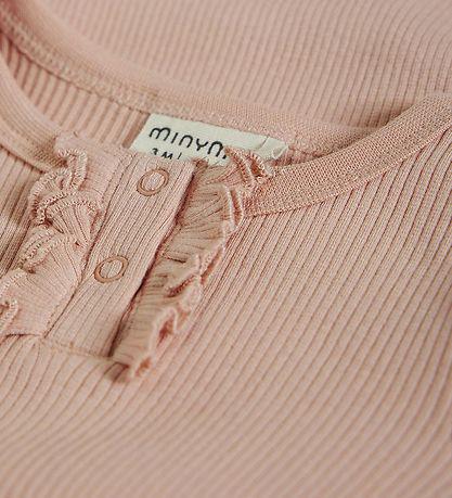 Minymo Body i Rib - Mahogany Rose - Body - MamaMilla