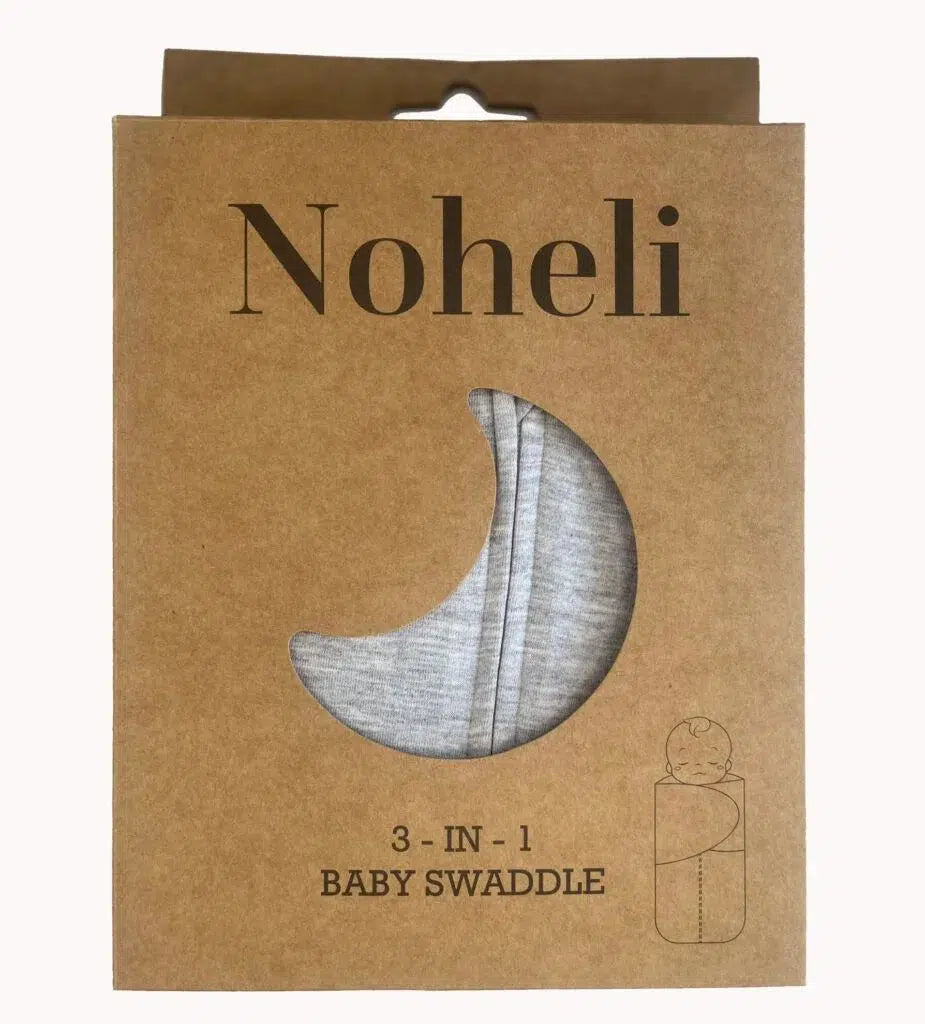 Noheli 3-i-1 Svøb – Heathered Grey - Svøb - MamaMilla