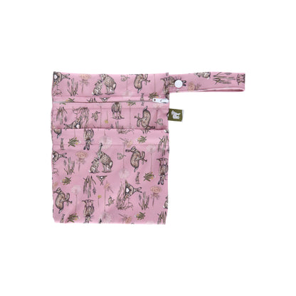 Double Pocket Reusable Wet Bag - Small - wet nappy bag - MamaMilla