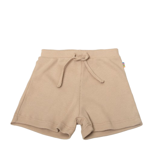 Joha shorts i økologisk bomuld - Beige - bukser - MamaMilla
