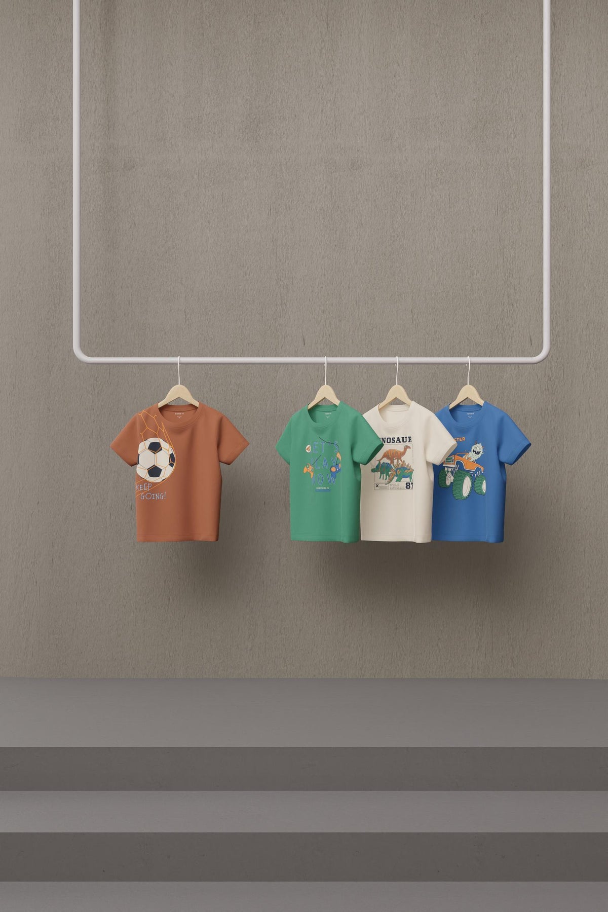 Name it T-shirt - Kads - Gamer - Grøn - t-shirt - MamaMilla