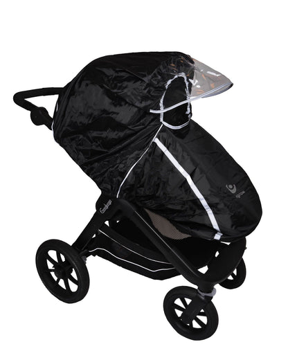 Easygrow Raincover Black - Regnslag singlevogn - MamaMilla
