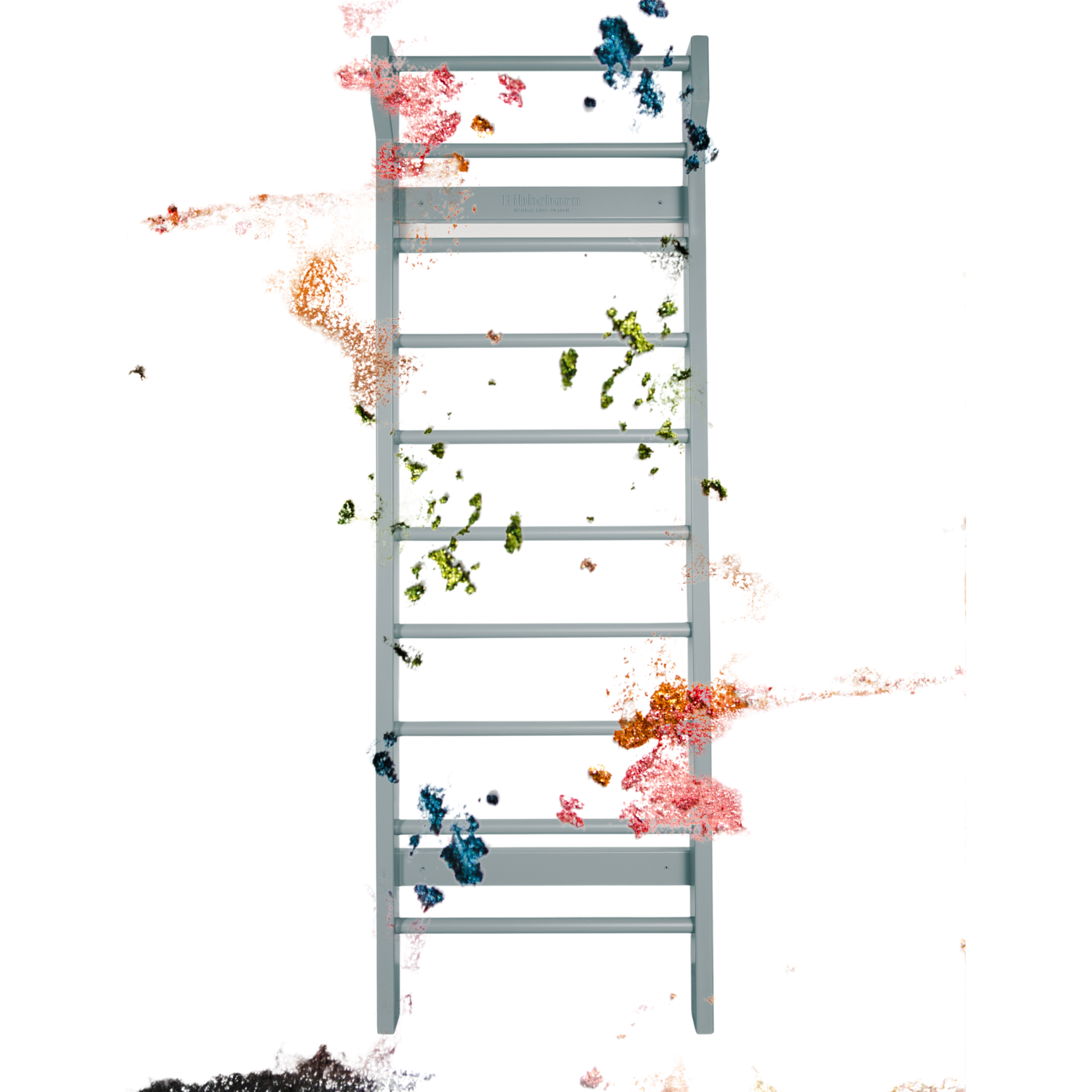Ribbebørn Komplet Pakke - Gymnastikribbe m. skrivebord &amp; 4 stk. knager