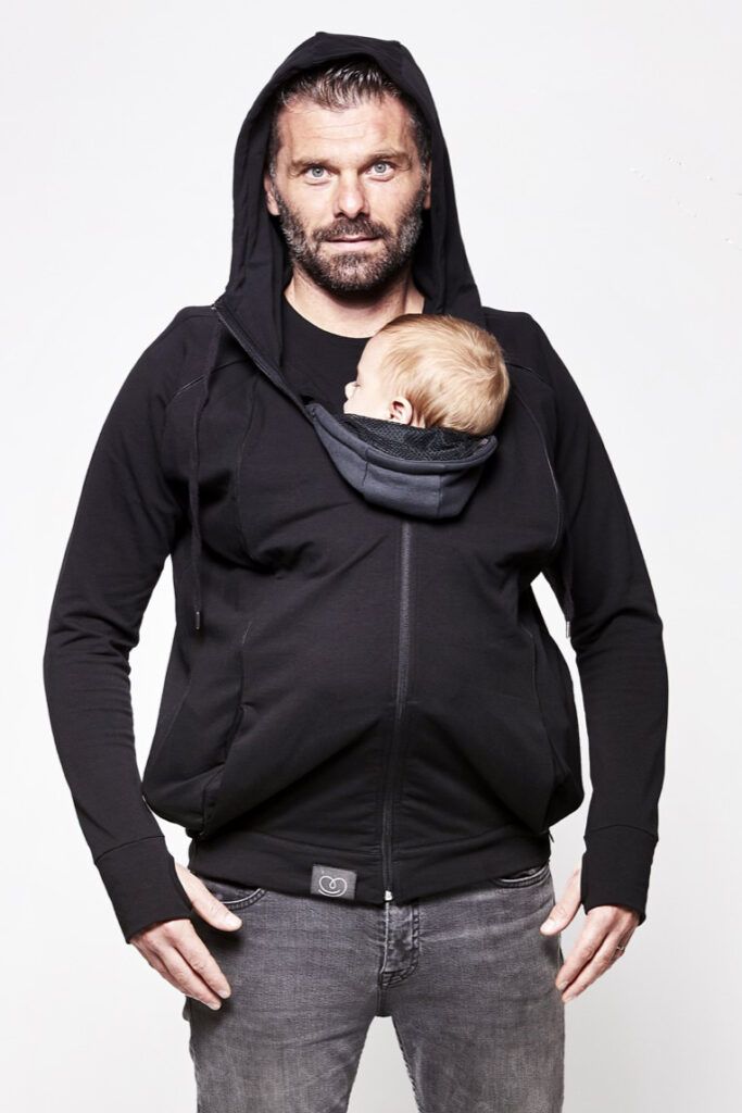 Love Radius Parents Hoodie - Black M - - MamaMilla