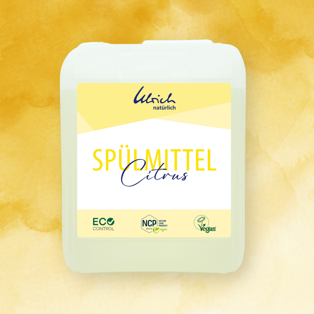 Ulrich Natürlich opvaskemiddel med afkalker - citrusduft - 5 L