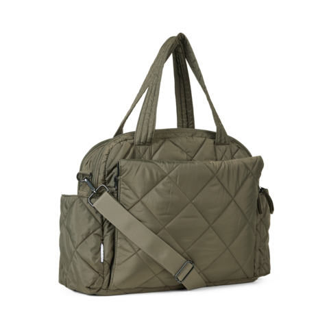 DAY ET mini pusletaske - RE-Q Diaper Bag - Black Olive - pusletaske - MamaMilla