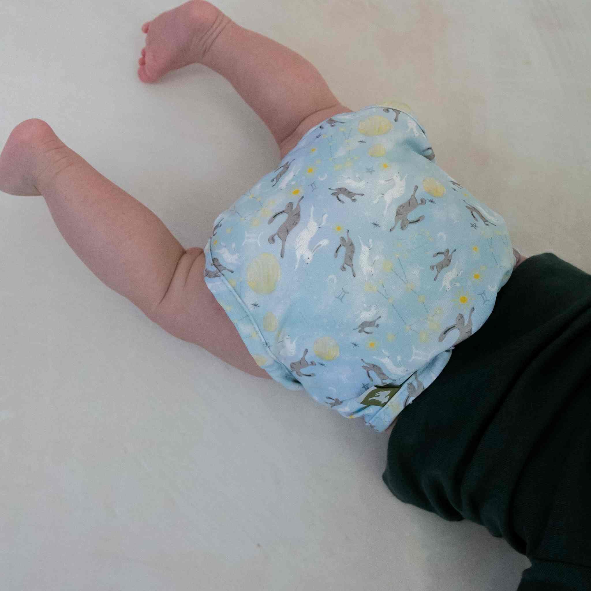 Gemini Wrap - reusable nappy wrap - MamaMilla