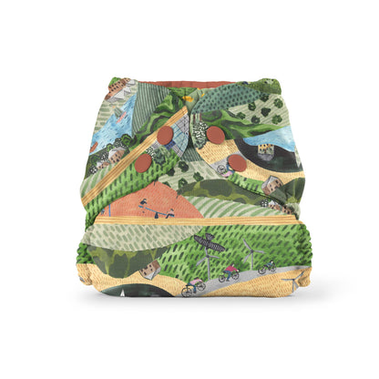 Outer (+ Swim Diaper): Winter Water Factory Strawberries / Size 2 (18-35 lbs) - - MamaMilla