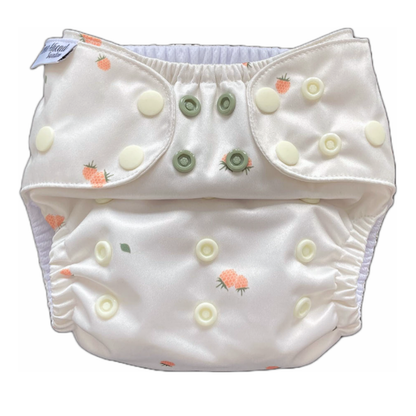The Swedish Forest | Pocket Diaper | Slim 3-15kg: Dalahjortron / No inserts - - MamaMilla