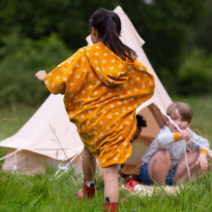 Little Green Radicals Strandponcho Med Hætte – Bier Print