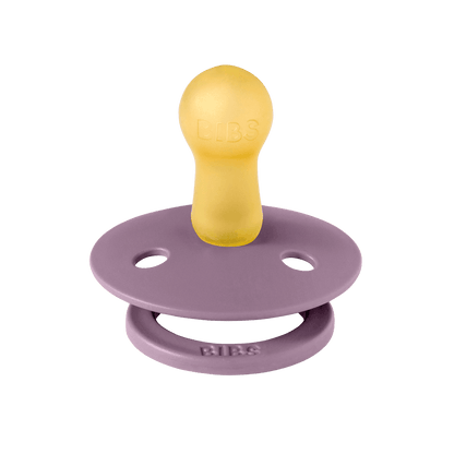 BIBS Colour rund sut str. 2, latex – Violet Sky/Mauve (2-pack) - MamaMilla