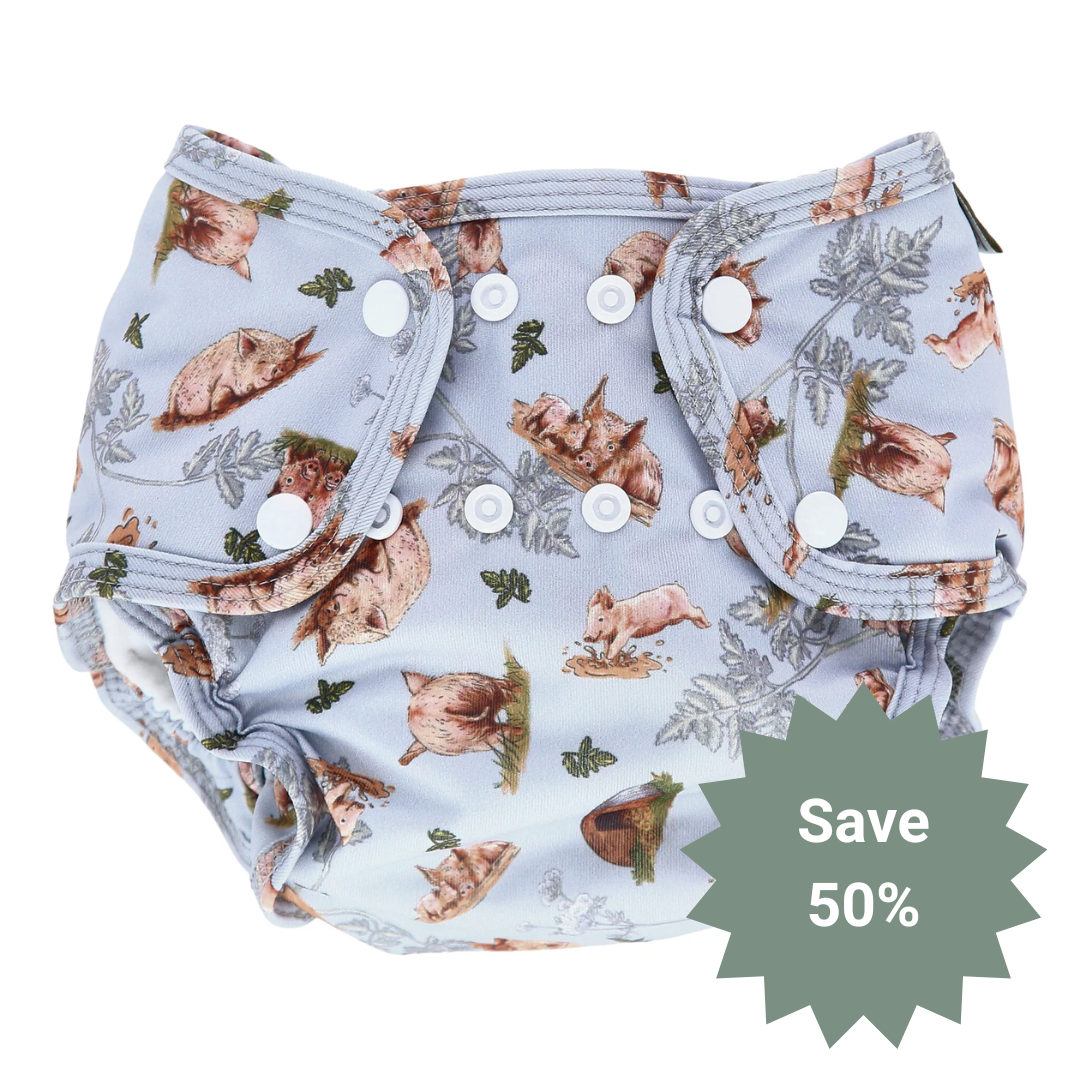 Reusable Pocket Nappy - reusable nappy - MamaMilla