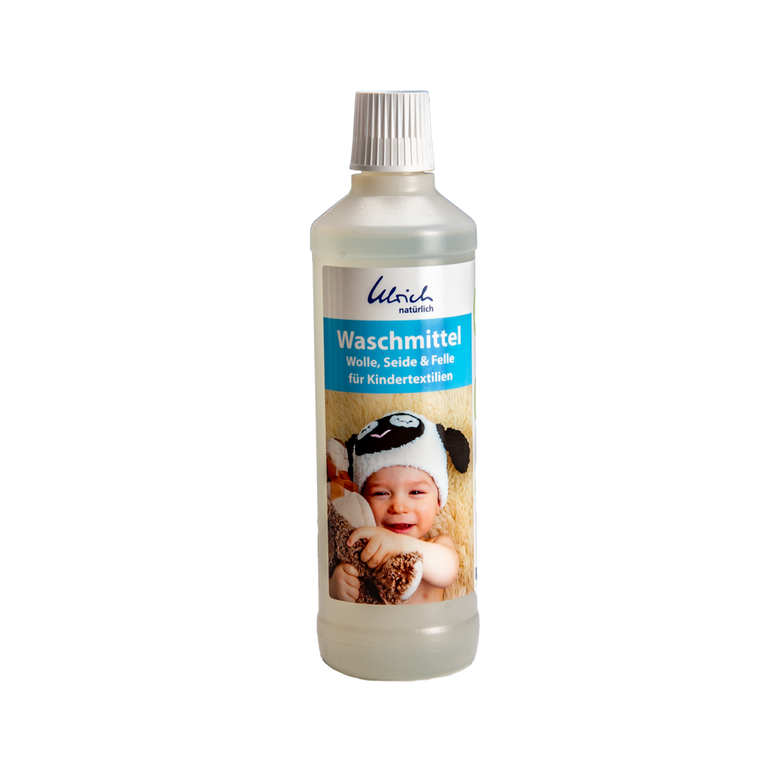Ulrich Natürlich vaskemiddel til børnetøj uden lanolin (uld, silke og pels) - 500 ml - Vaskemiddel (uld) - MamaMilla