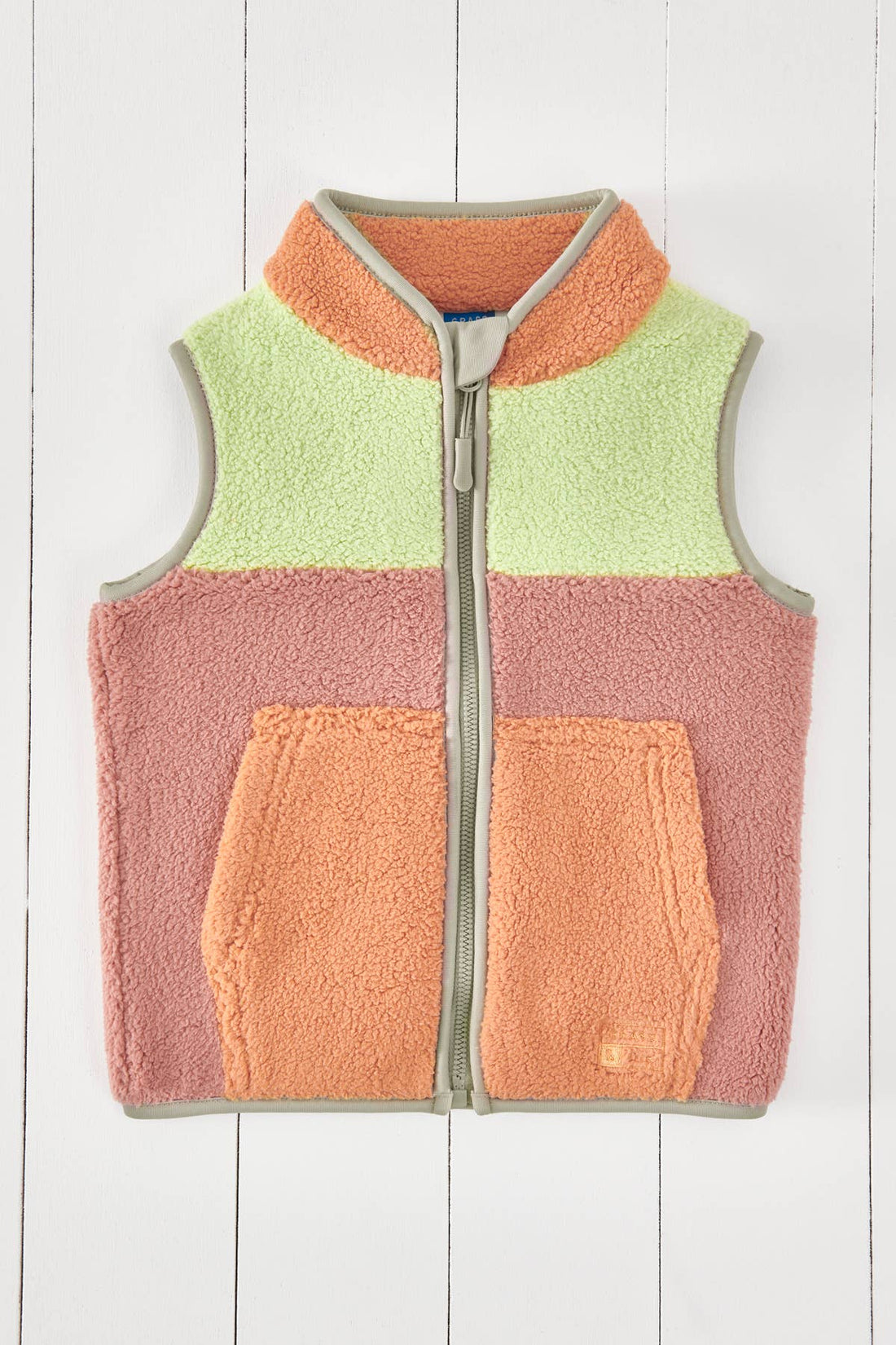 Grass &amp; Air Aurora Pink borgvest