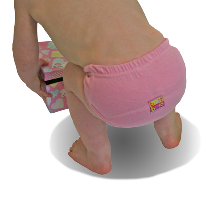 Bright Bots Vandtæt Underbuks (training pants) - Rød - Vandtæt underbuks - MamaMilla