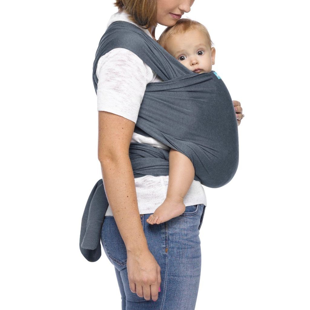 Moby Wrap Evolution - Denim - Strækvikle - MamaMilla