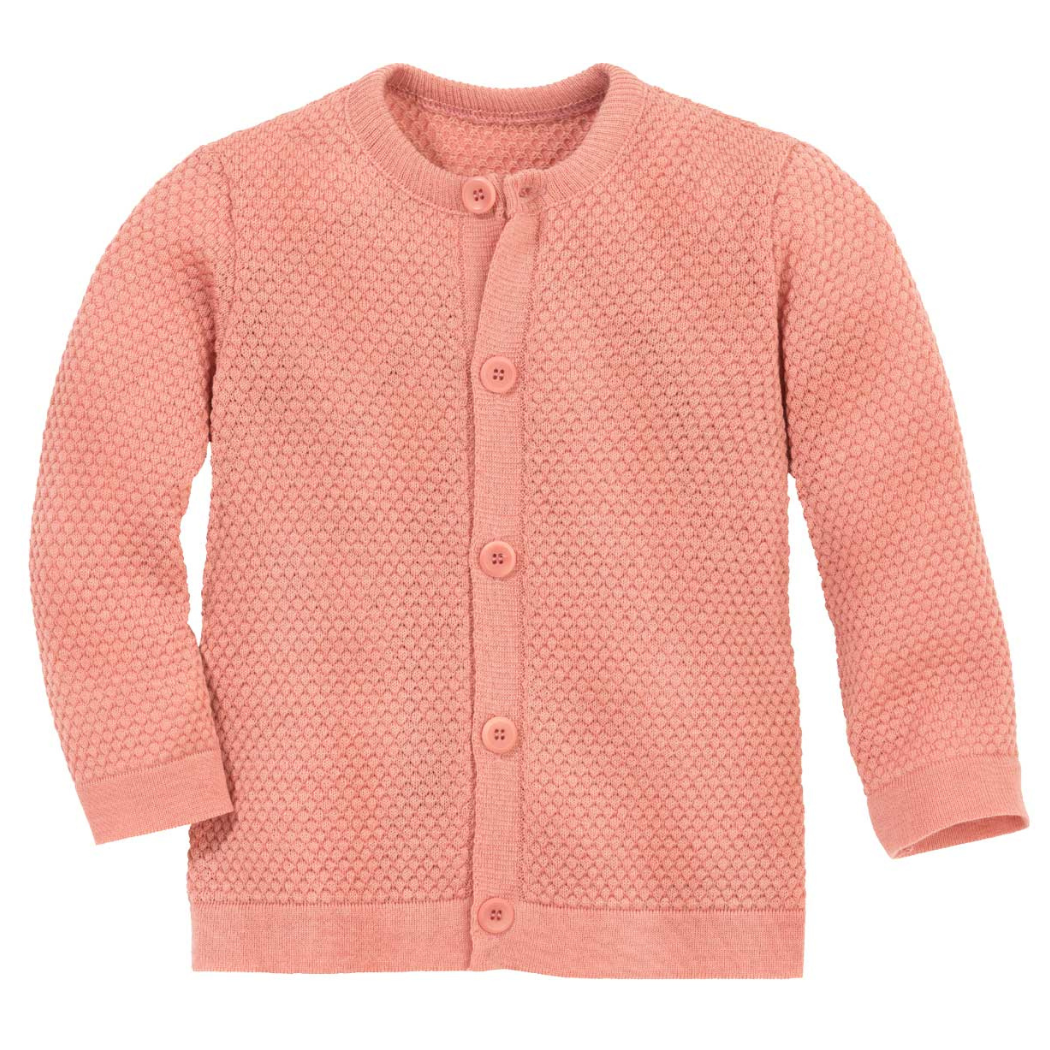 Disana Cardigan Børn Merinould - Pink