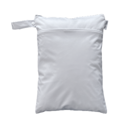 The Swedish Forest | Wetbag medium: Humleblomster vit - - MamaMilla