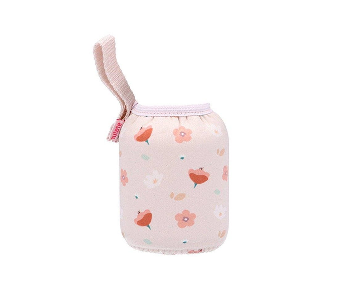 Tutete neopren cover til BLAFRE og TUTETE 300ml/350 ml - Little Garden - Neoprencover - MamaMilla