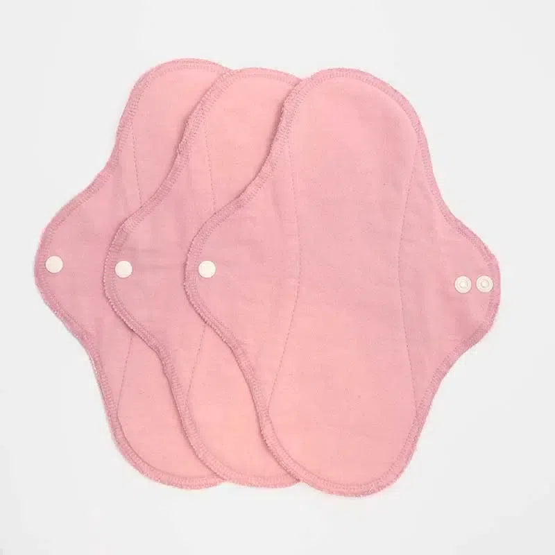 Imse Vimse Dagbind (stofbind) i Økologisk Bomuldsflonel - 3 styk - Blossom Solid - Dagbind - MamaMilla