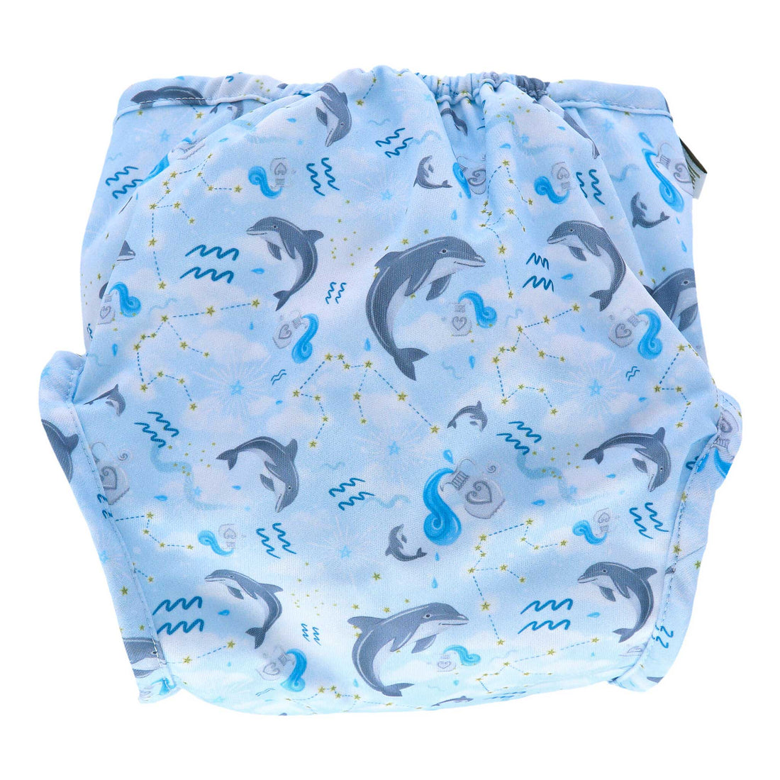 Aquarius Wrap - reusable nappy wrap - MamaMilla