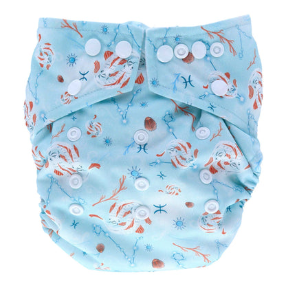 Pisces Onesize Pocket Nappy - reusable nappy - MamaMilla