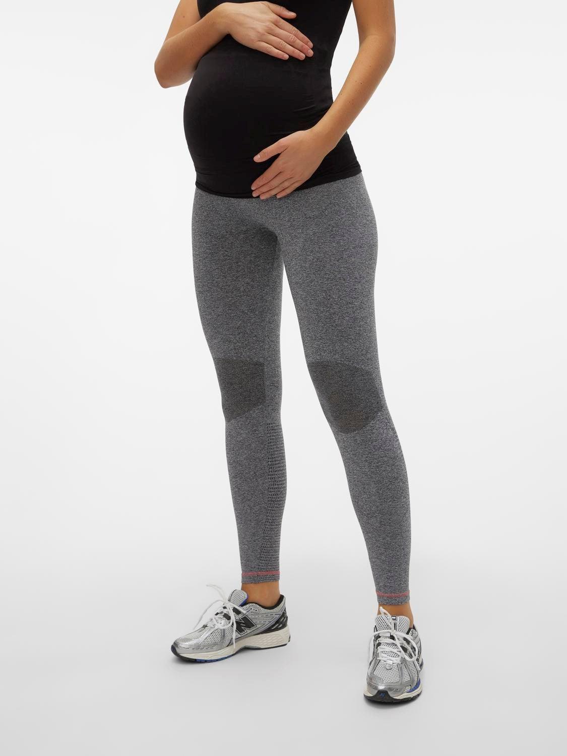 Momkind Support leggings til gravide - Sort - Køb dem her! - MamaMilla