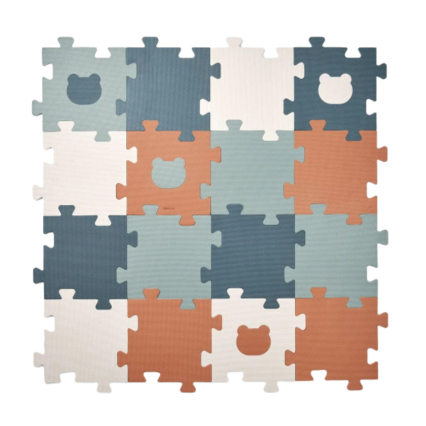 Liewood Skumgulv - Ernesto - Whale Blue Multi Mix - Aktivitetslegetøj - MamaMilla