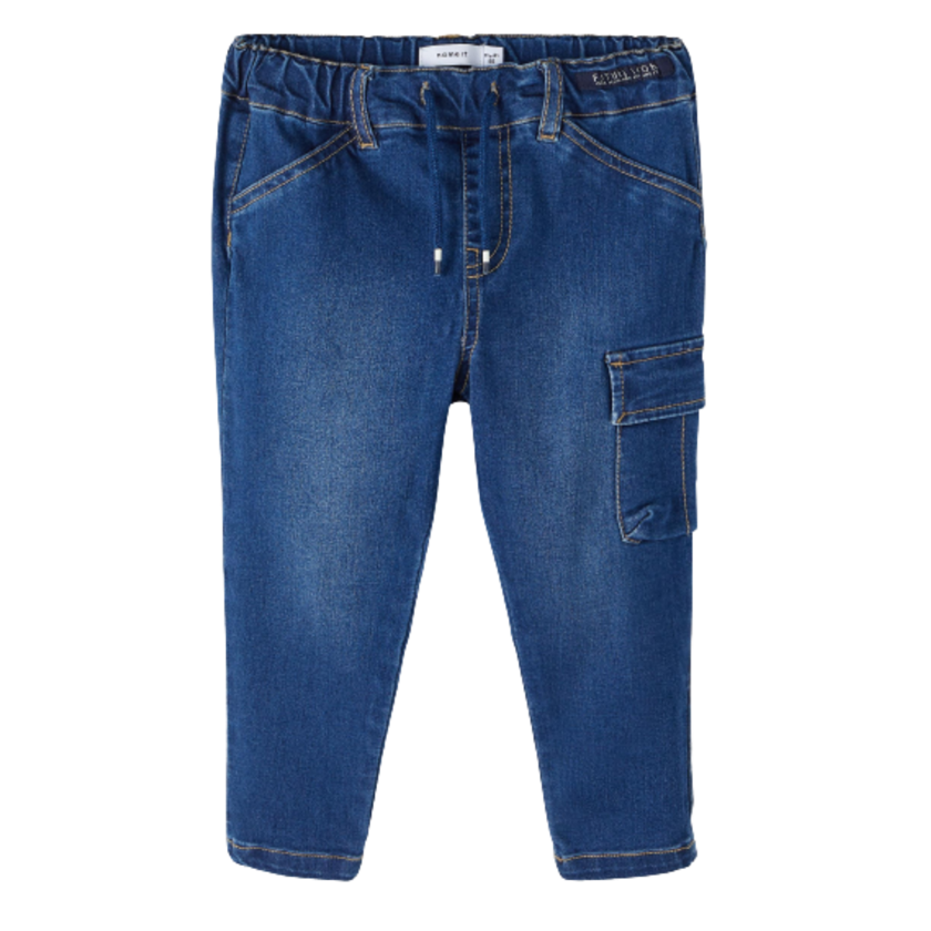 Name it Baggy Jeans - Ben - Dark blue denim - Bukser - MamaMilla