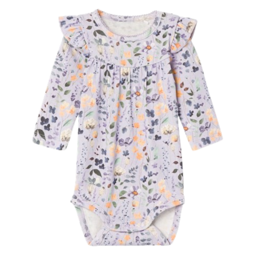 Name it body med flæser- Dussa - Blomster - Orchid Petal - Body - MamaMilla