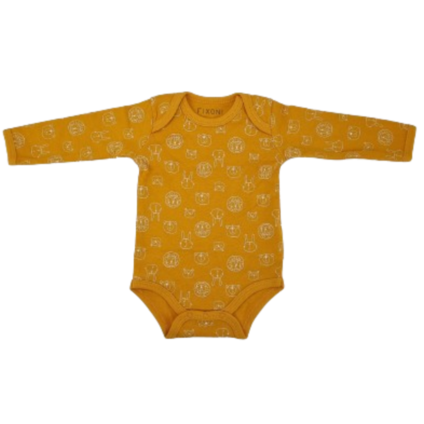 Fixoni body - New Nadja - Løve - Orange - Tøj - MamaMilla