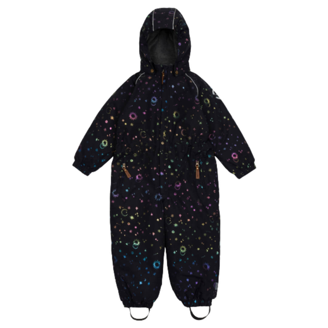 Mikk-line flyverdragt med glitter - Dark Navy - Flyverdragt - MamaMilla