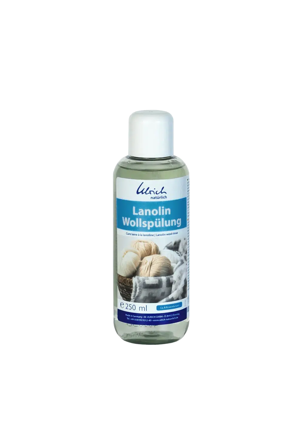 Ulrich Natürlich skyllemiddel til uld med lanolin - 250 ml - Vaskemiddel - MamaMilla