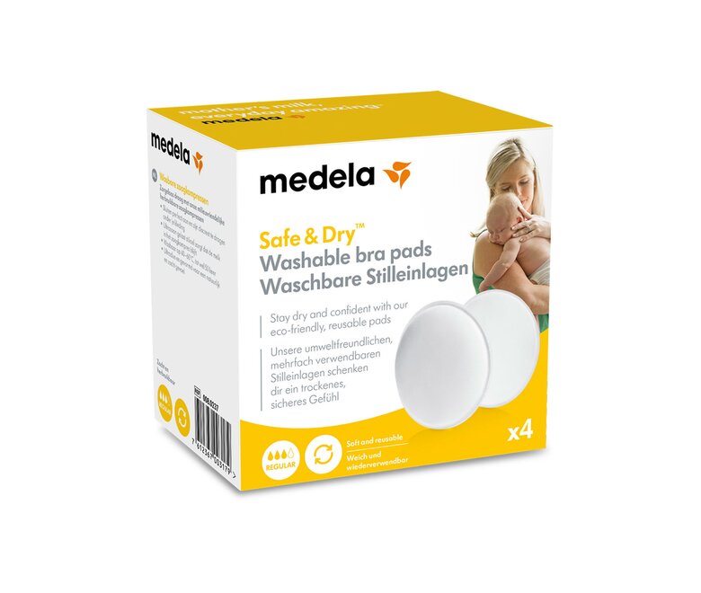 Medela Vaskbare ammeindlæg – 4-pack - MamaMilla