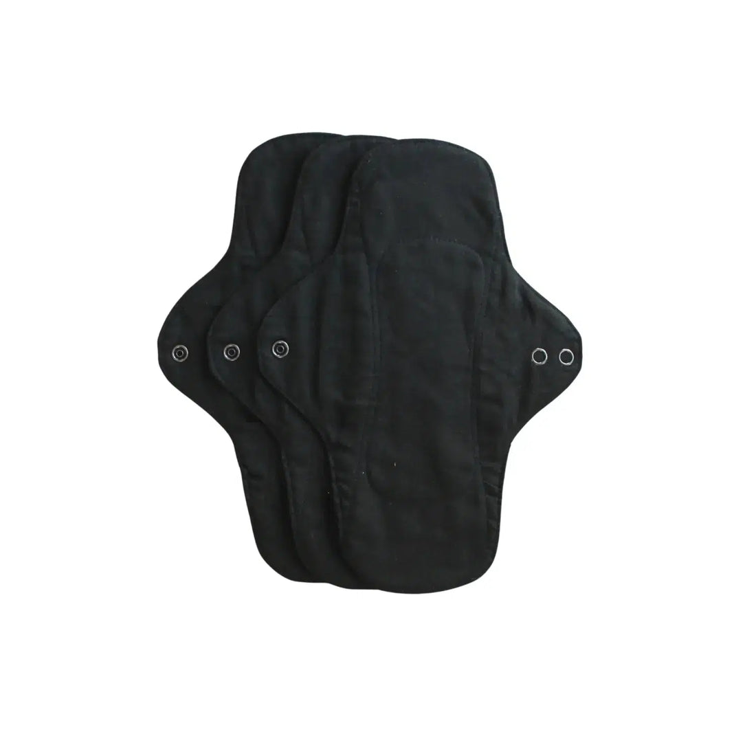 Womens Place Dagbind (stofbind) i Økologisk Bambus/bomuldsgauze - 3 styks - Sort - Dagbind - MamaMilla