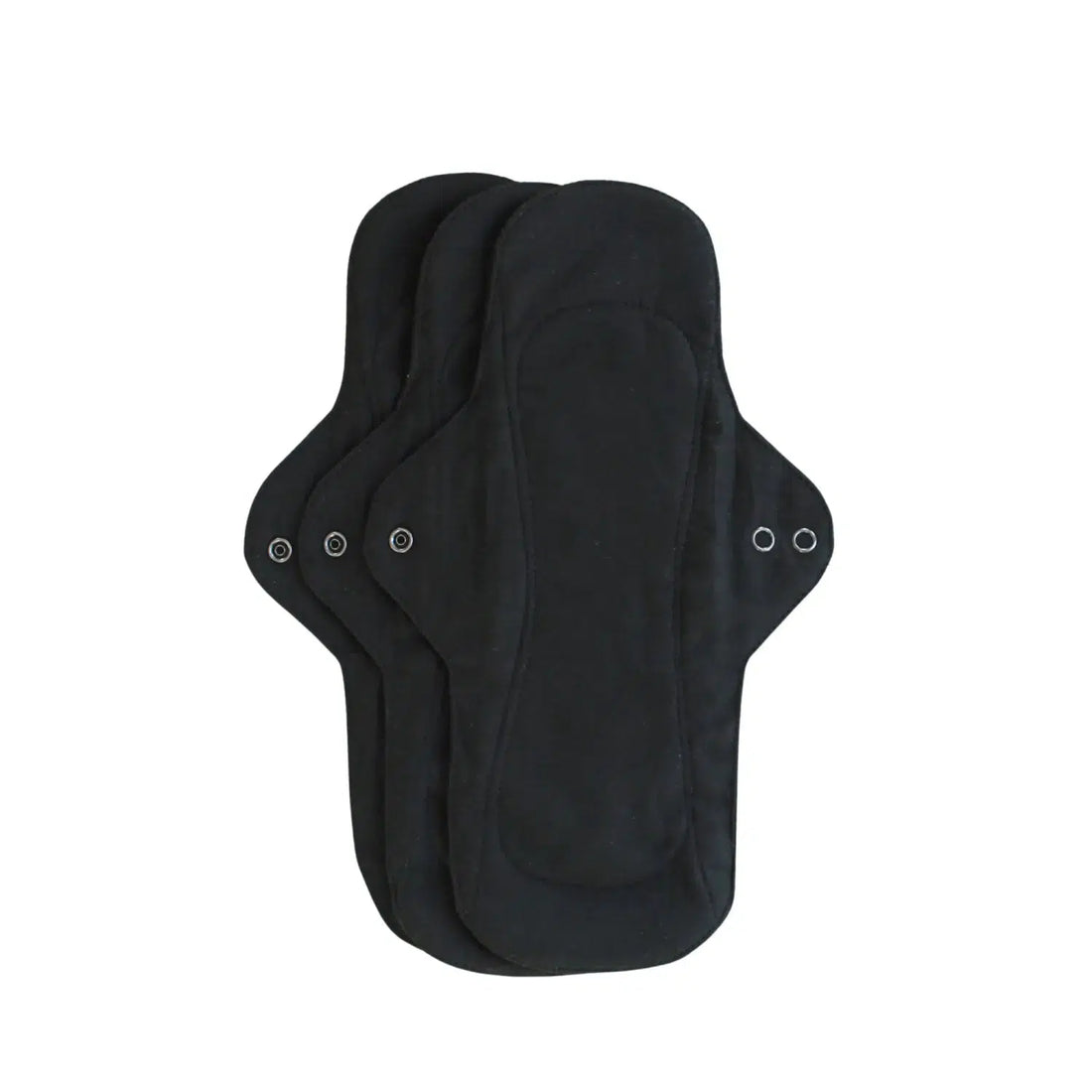 Womens Place Natbind (stofbind) i Økologisk Bambus/bomuldsgauze - 3 styks - Sort - Natbind - MamaMilla