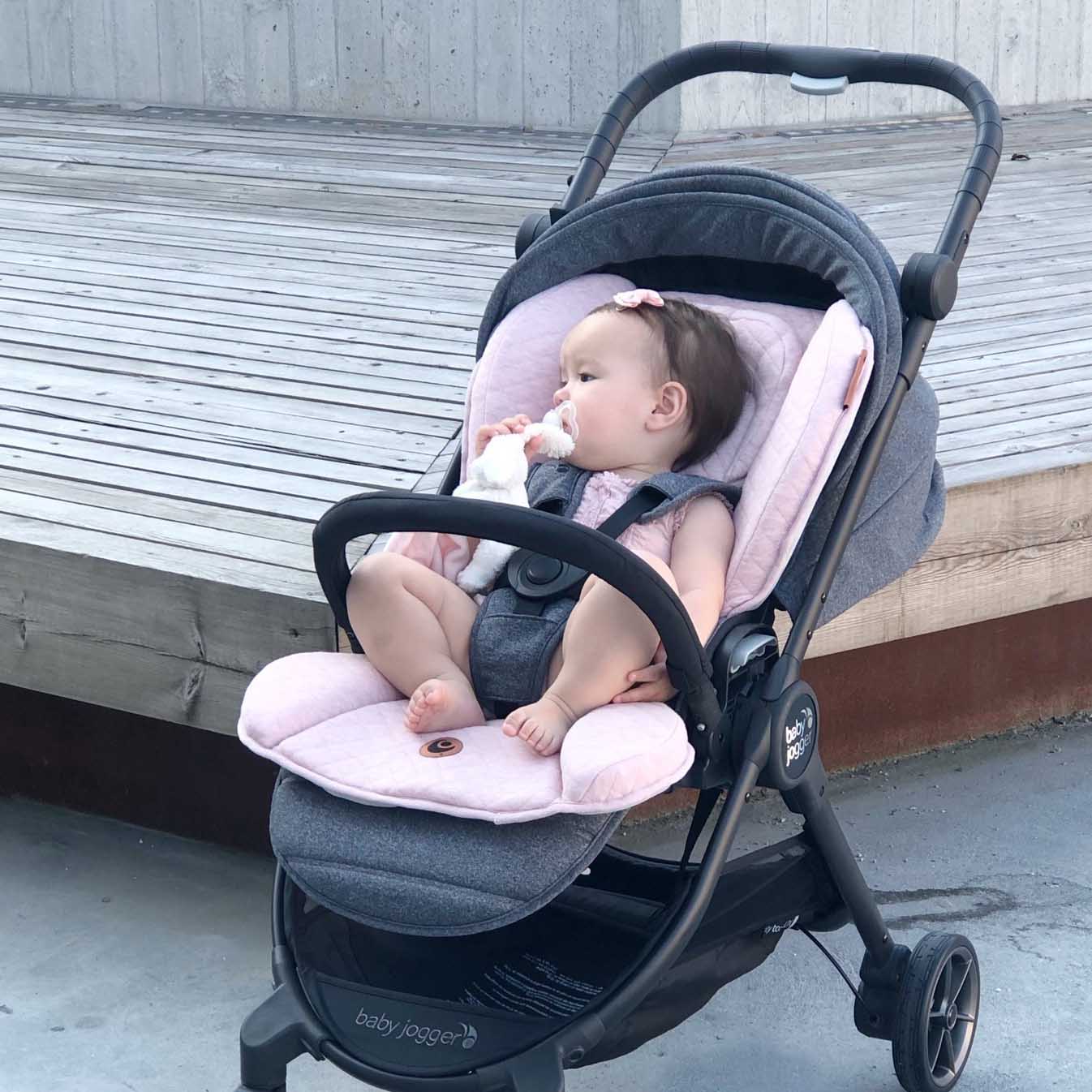 Easygrow Klapvognsformindsker / Minimizer til Klapvogn - Black Anthracite - Klapvognsformindsker - MamaMilla