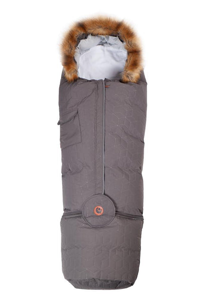 EasyGrow kørepose/sovepose - Exclusive - Grey Solid - Kørepose - MamaMilla