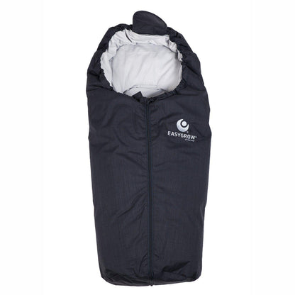 EasyGrow kørepose til autostolen - Black melange - Kørepose - MamaMilla