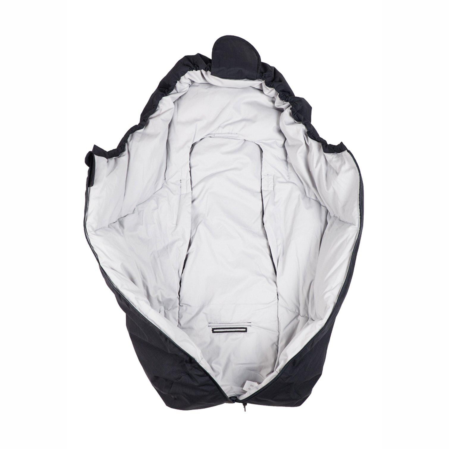 EasyGrow kørepose til autostolen - Black melange - Kørepose - MamaMilla