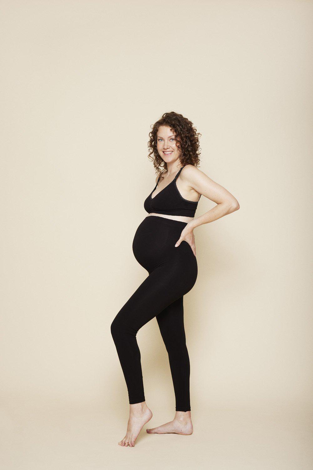 Support leggings gravide - Sort - Køb dem her! - MamaMilla