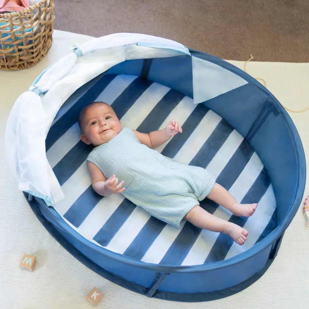 Babymoov 3i1 UV-telt - Mariniére Babyni - Uv-telt - MamaMilla