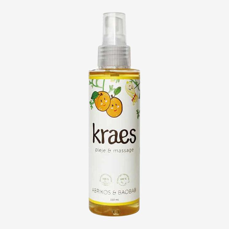 Kraes pleje- og massageolie - Kropspleje - MamaMilla