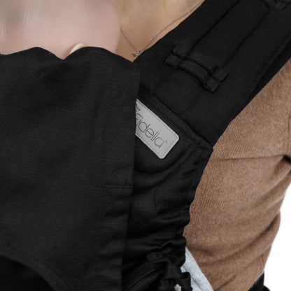 Fidella Fly Tai Bæresele - Chevron/Black - Baby - bæresele - MamaMilla