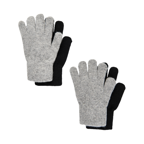 CeLaVi Magic Gloves 2-pack - Grey - Vanter - MamaMilla