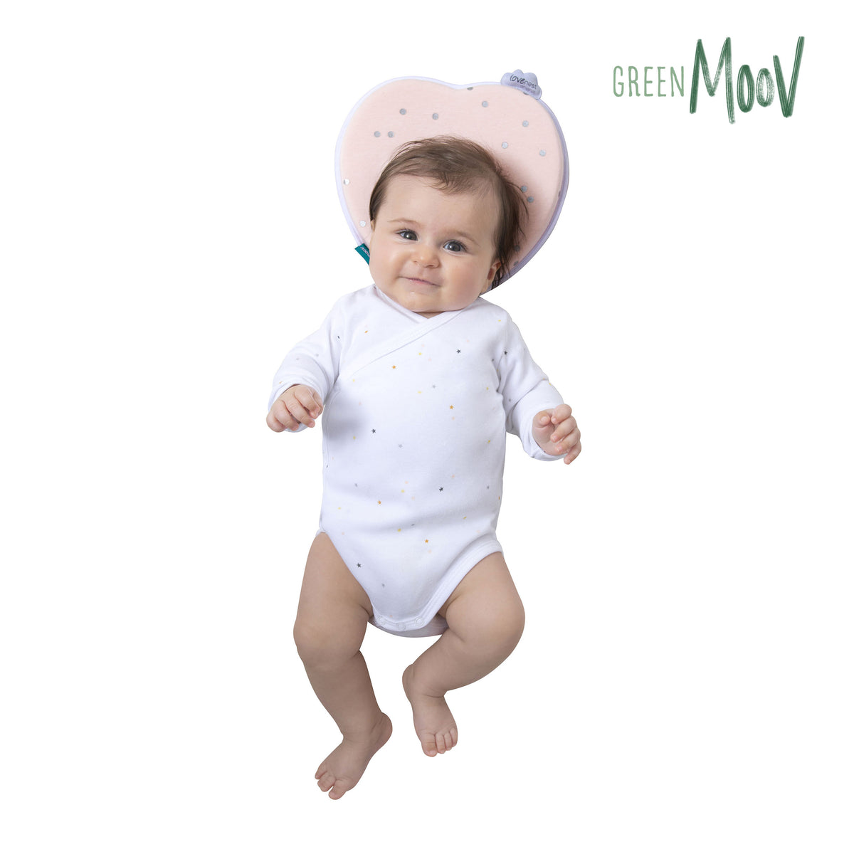 Babymoov Ergonomisk babypude - Pink - babyhovedpude - MamaMilla