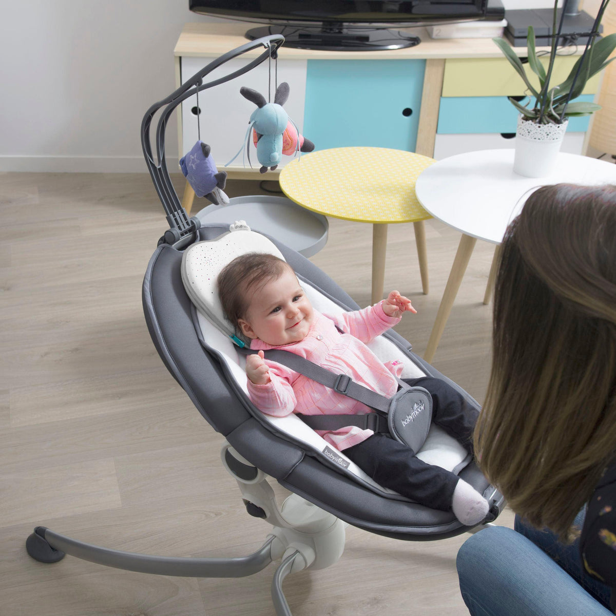 Babymoov Ergonomisk babypude - Hvid - babyhovedpude - MamaMilla