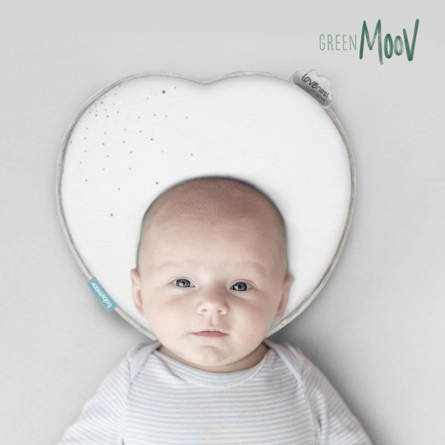 Babymoov Ergonomisk Babypude (Lovenest) - Hvid (0-4m) - Babyhovedpude - MamaMilla