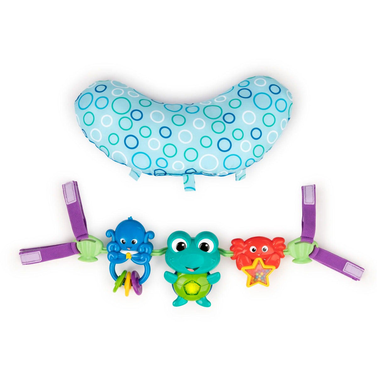 Baby Einstein legetæppe med aftagelig legetøjsranke - Neptune&#39;s Discovery Reef - Legemadras - MamaMilla