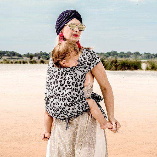 Fidella Fly Tai Bæresele - Leopard Silver - Toddler - bæresele - MamaMilla